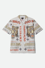 Load image into Gallery viewer, Brixton Getaway Camp Collar SS Shirt Lost In Reality Print