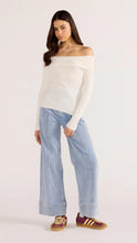 Load image into Gallery viewer, MINKPINK Zoe Off Shoulder Knit Top Off-White