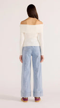 Load image into Gallery viewer, MINKPINK Zoe Off Shoulder Knit Top Off-White