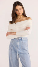 Load image into Gallery viewer, MINKPINK Zoe Off Shoulder Knit Top Off-White