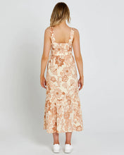 Load image into Gallery viewer, Sass Clothing Emelia Sleeveless Midi Dress Peach Bloom
