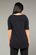 Load image into Gallery viewer, Tani New Elbow Tee 79765 Black
