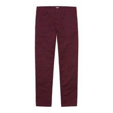 Load image into Gallery viewer, Carhartt WIP Sid Pant Wine
