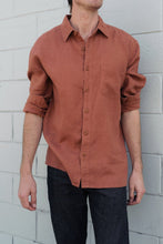 Load image into Gallery viewer, Hemp Clothing Australia Heritage OG Shirt Rust