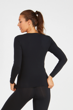 Load image into Gallery viewer, Tani High Neck L/S Top 79276 Black