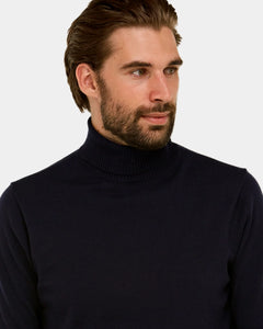 Brooksfield BFK395 Turtleneck Sweater Black