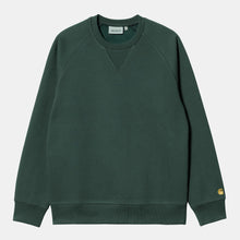 Load image into Gallery viewer, Carhartt WIP Chase Sweat Juniper/Gold