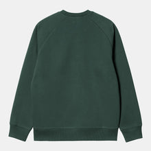 Load image into Gallery viewer, Carhartt WIP Chase Sweat Juniper/Gold