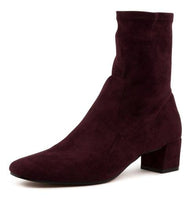Load image into Gallery viewer, Django & Juliette Hartful Mulberry Stretch Microsuede