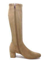 Load image into Gallery viewer, Django &amp; Juliette Hayleys Camel Stretch Microsuede
