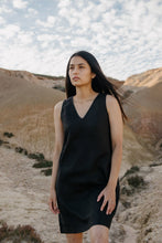 Load image into Gallery viewer, Hemp Clothing Australia Mini Dress Black
