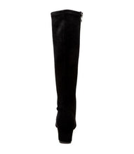 Load image into Gallery viewer, Django & Juliette Hayleys Black Stretch Microsuede