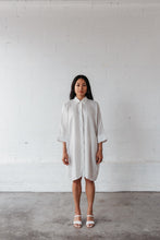 Load image into Gallery viewer, MGSC Grace Button Up Dress Natural