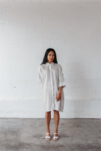 Load image into Gallery viewer, MGSC Grace Button Up Dress Natural