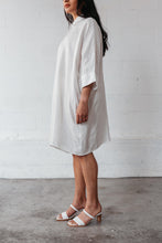 Load image into Gallery viewer, MGSC Grace Button Up Dress Natural