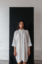 Load image into Gallery viewer, MGSC Grace Button Up Dress Natural