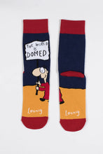 Load image into Gallery viewer, James Harper Leunig Socks Domed Orange

