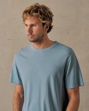 Load image into Gallery viewer, McTavish Relaxed Hemp Tee Antique Blue
