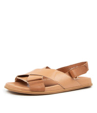 Load image into Gallery viewer, Mollini Haylow Caramel/ Dark Tan Leather
