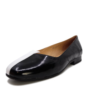 Top End Myling Black/ White Patent Leather