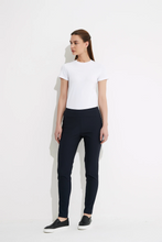 Load image into Gallery viewer, Tirelli Straight Pant 21P296-9 Navy