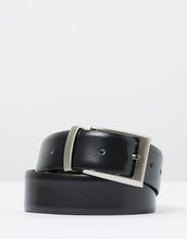 Load image into Gallery viewer, Loop Leather Co Ziggy Belt Black/ Choc
