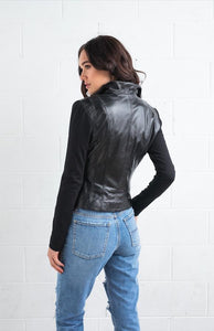 DEA Gwyneth Leather/Ponte Jacket