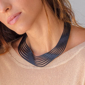 Tun Swell Necklace Black