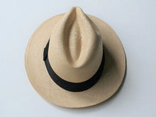 Load image into Gallery viewer, Makers & Providers Panama Fedora Hat Sand