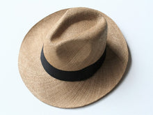 Load image into Gallery viewer, Makers & Providers Panama Fedora Hat Tobacco