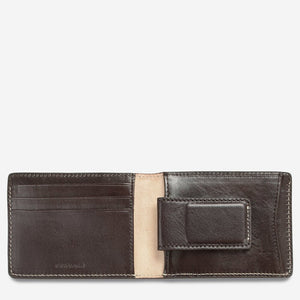 Status Anxiety Ethan Wallet Chocolate Leather