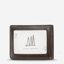 Load image into Gallery viewer, Status Anxiety Ethan Wallet Chocolate Leather
