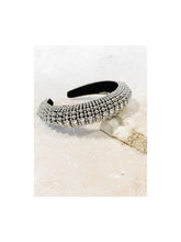 Load image into Gallery viewer, Angels Whisper Jodie Beaded Embellished Headband Silver
