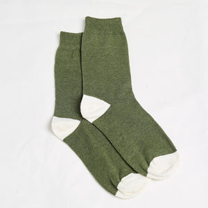 Hemp Clothing Australia Daily Socks Olive