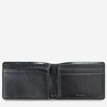 Load image into Gallery viewer, Status Anxiety Jonah Wallet Black Leather
