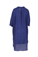 Load image into Gallery viewer, Olga De Polga Denmark Shirt Dress Azul Blue