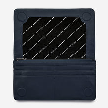 Load image into Gallery viewer, Status Anxiety Some Type of Love Wallet Navy Blue
