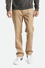 Load image into Gallery viewer, Brixton Choice Chino Regular Pant Khaki