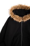 Jungles Jungles Fur Trim Hoodie