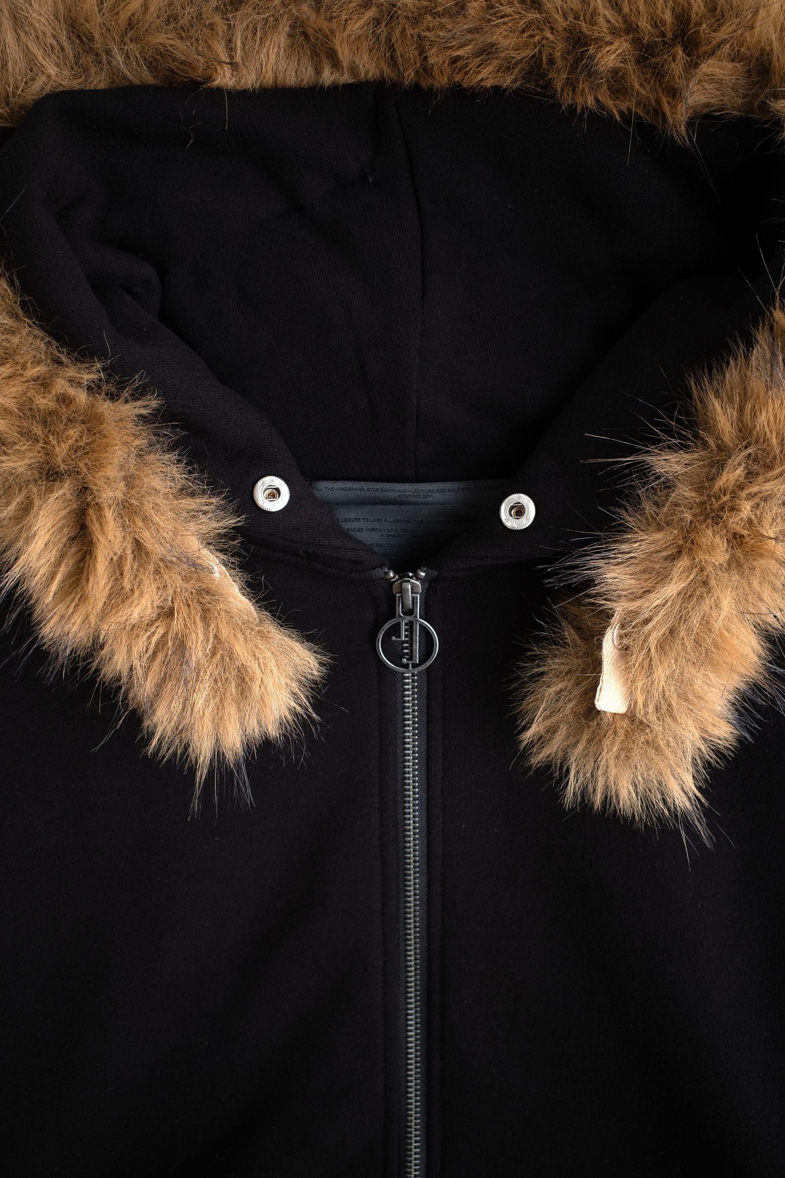 Jungles Jungles Fur Trim Hoodie