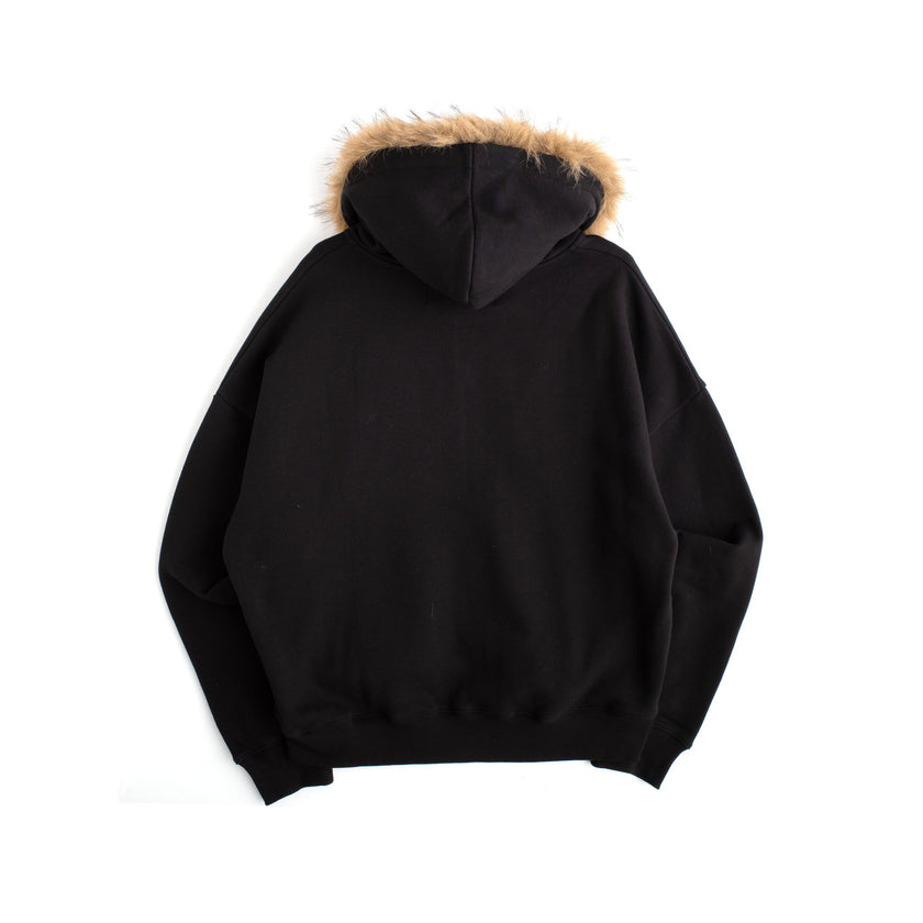 Jungles Jungles Fur Trim Hoodie