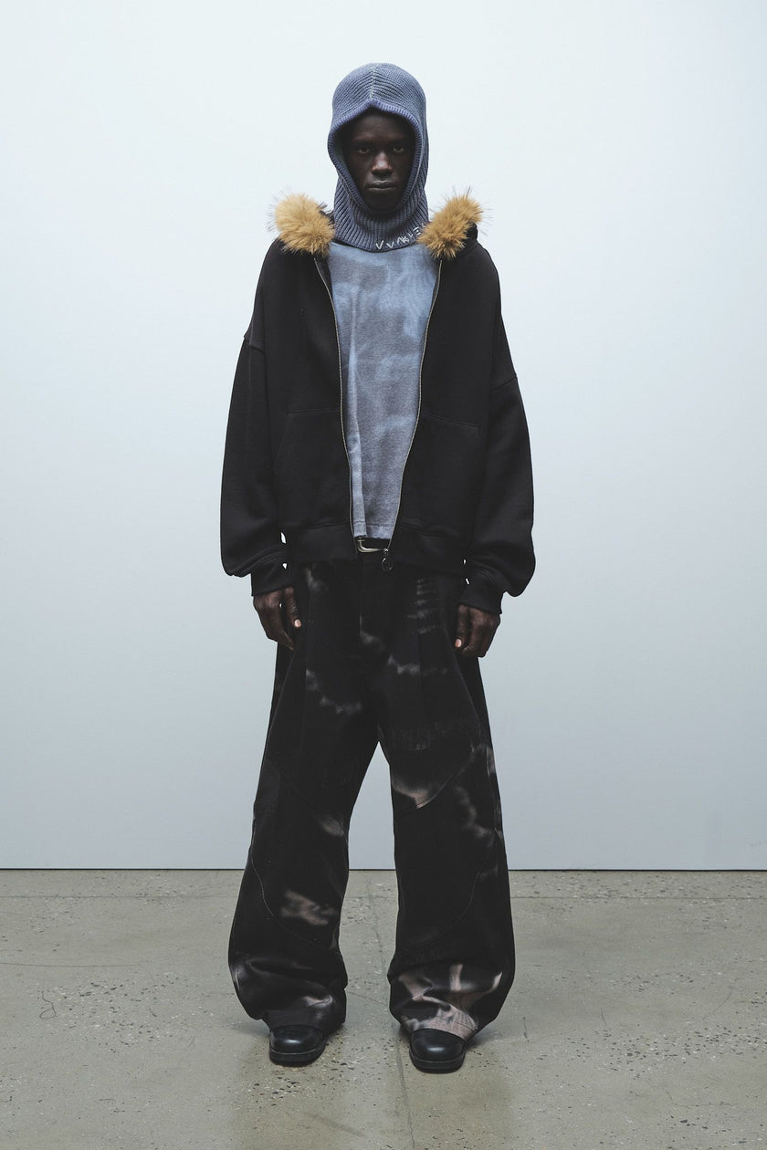 Jungles Jungles Fur Trim Hoodie