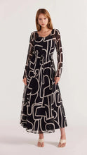 Load image into Gallery viewer, Staple The Label Vento Maxi Dress Black/Cream
