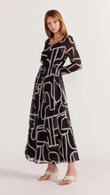 Load image into Gallery viewer, Staple The Label Vento Maxi Dress Black/Cream
