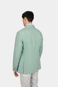 James Harper JHJ117 Peak Lapel Blazer Sage