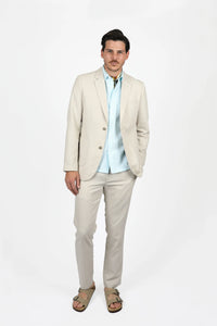 James Harper JHTR44 Plain Pant Natural