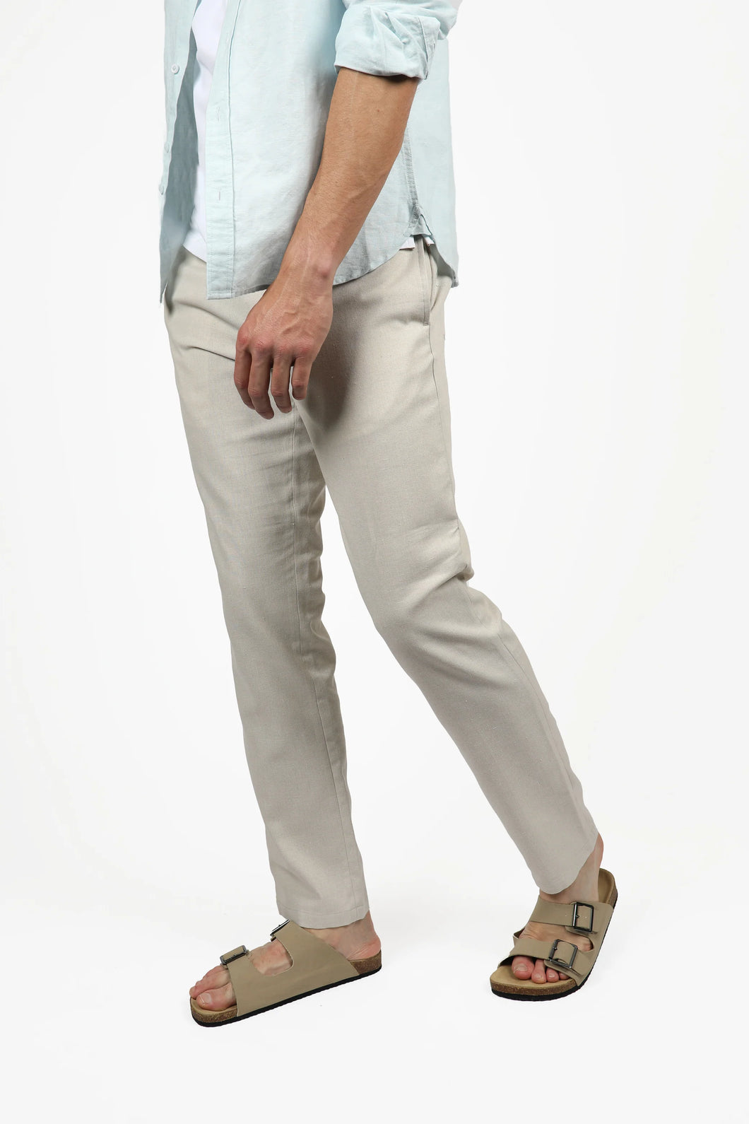 James Harper JHTR44 Plain Pant Natural