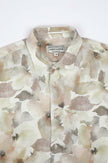 James Harper Floral Short Sleeve Watercolour Linen S/S Shirt