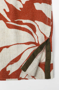 James Harper Puerto Rico Linen S/S Shirt Paprika