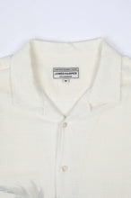 Load image into Gallery viewer, James Harper Hawaii Cuban Collar Linen Shirt Natural
